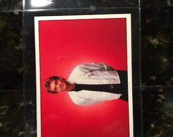 Huey Lewis 1987 Panini Smash Hits Oversized Sticker Rare Mint Condition Unused