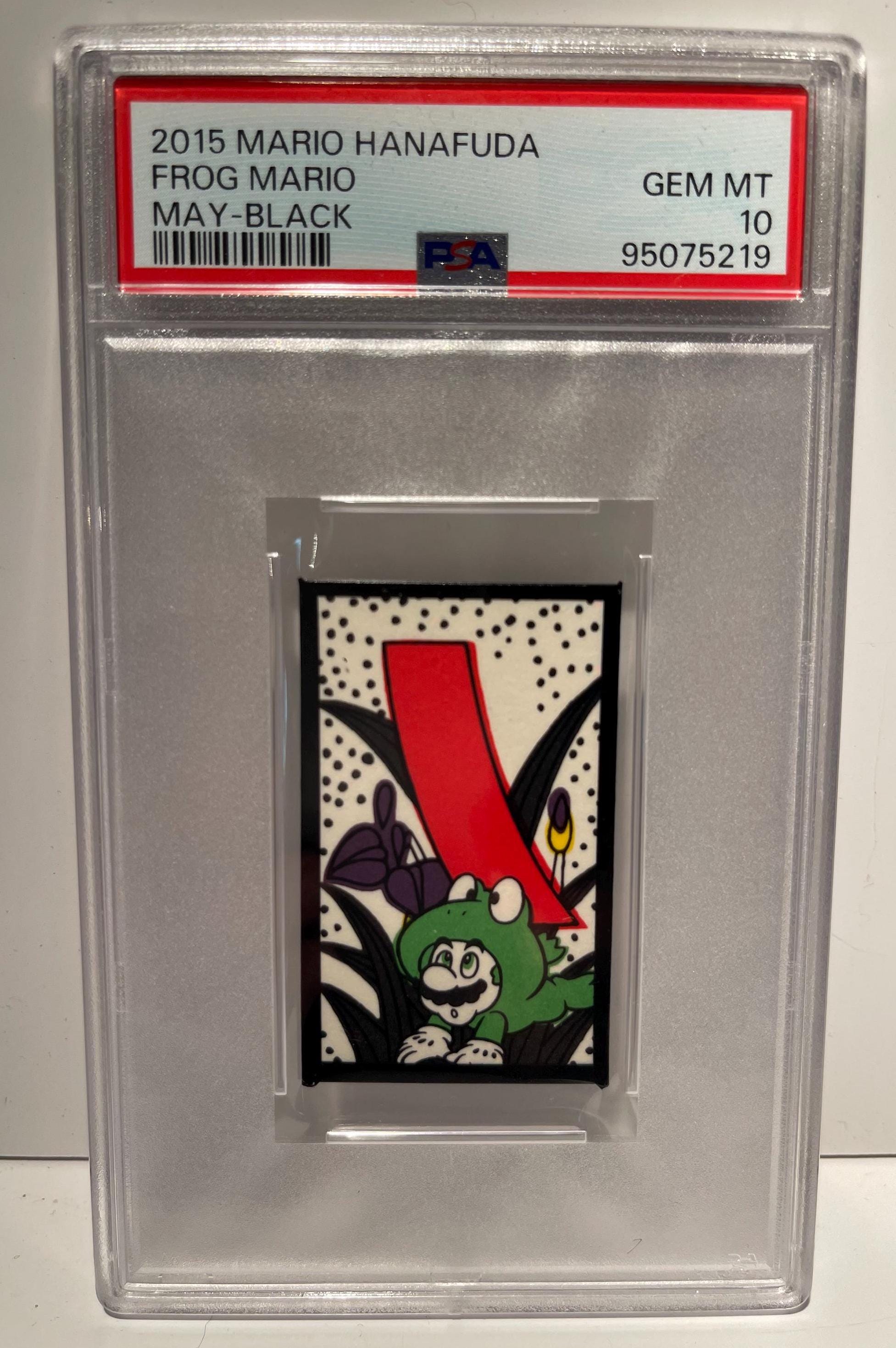 2015 MARIO HANAFUDA May-black Frog Mario PSA 10 - Rare