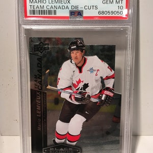 Mario Lemieux 2010 Upper Deck Die Cuts Team Canada PSA 10 Gem Mint - Very rare PSA 10