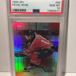 1999 SPX Pavel Bure PSA 10 Gem Mint Florida Panthers - Rare 10 Grade - Encased Graded