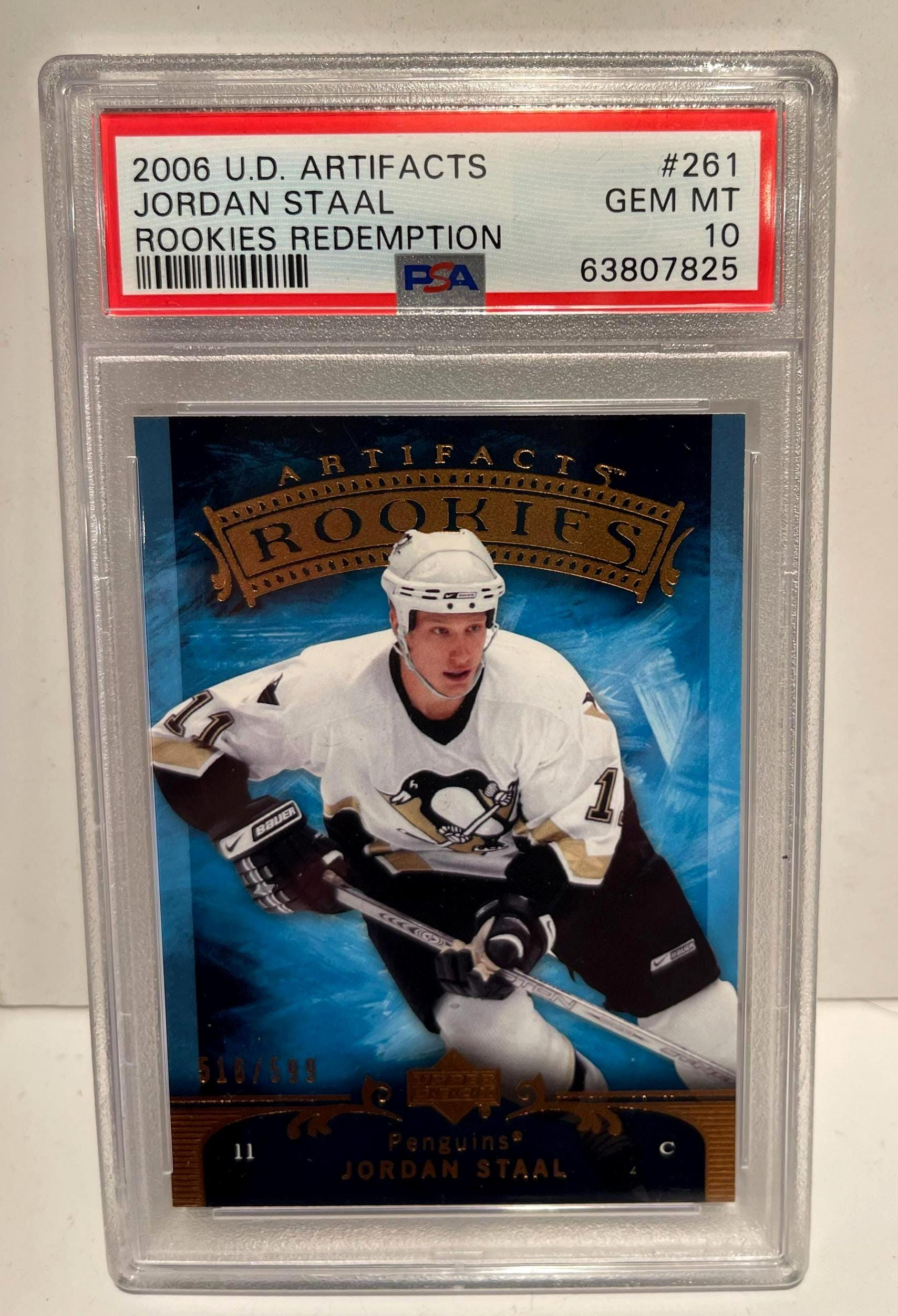 2006 Upper Deck Artifacts Rookies Redemptive #261 Jordan Staal RC