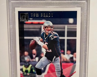 Tom Brady 2018 Panini Donruss PSA 10 New England - Graded Encased