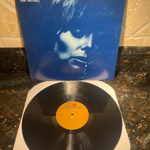 Joni Mitchell Blue Vinyl - Etsy
