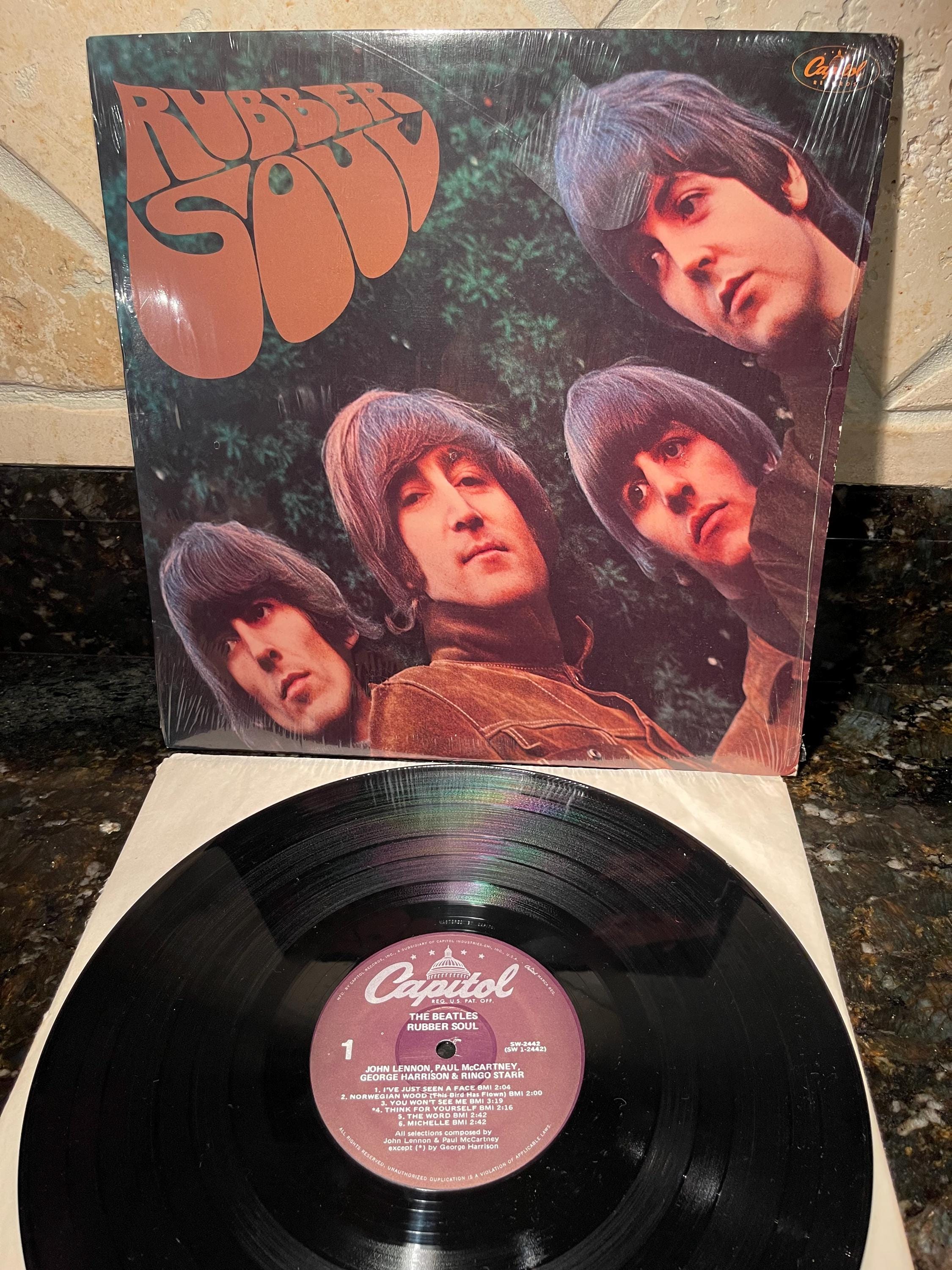 ビートルズ ラバーソウル NM シュリンク LP ビニールレコード