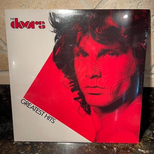 The Doors - Greatest Hits Sealed NOS Vintage - Jim Morrison Classic Rock - Frete grátis - Frete grátis!