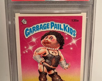 1986年 ガーベッジ・ペイル キッズ ステッカー ラリー・リップス PSA9