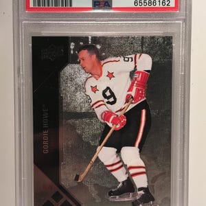2011 Upper Deck Black Diamond Gordie Howe PSA 10 - Graded Encased