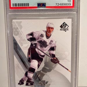 Wayne Gretzky 2013 SP Authentic - Graded, Encased & Authenticated - PSA 10 Gem Mint Kings Hall of Fame