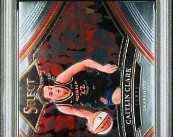 Caitlin Clark 2024 Select WNBA 12 Snapshots Rookie Card Fever PSA 10 Gem MINT