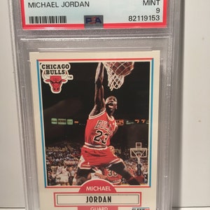 1990 fleer michael jordan card number 26