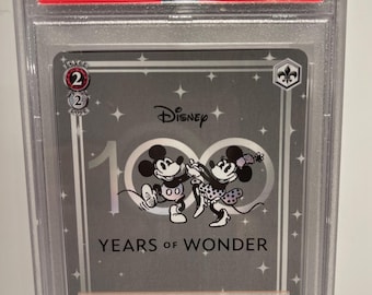 2023 Weiss Schwarz Japan Disney 100 Mickey/minnie PSA 10 Graded