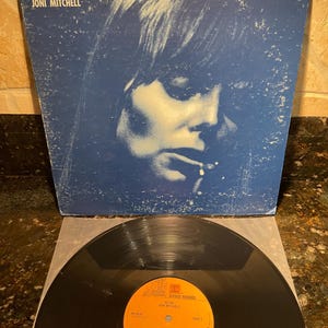 Joni Mitchell &quot;Blue&quot; 1970 Vintage Vinyl LP - EX