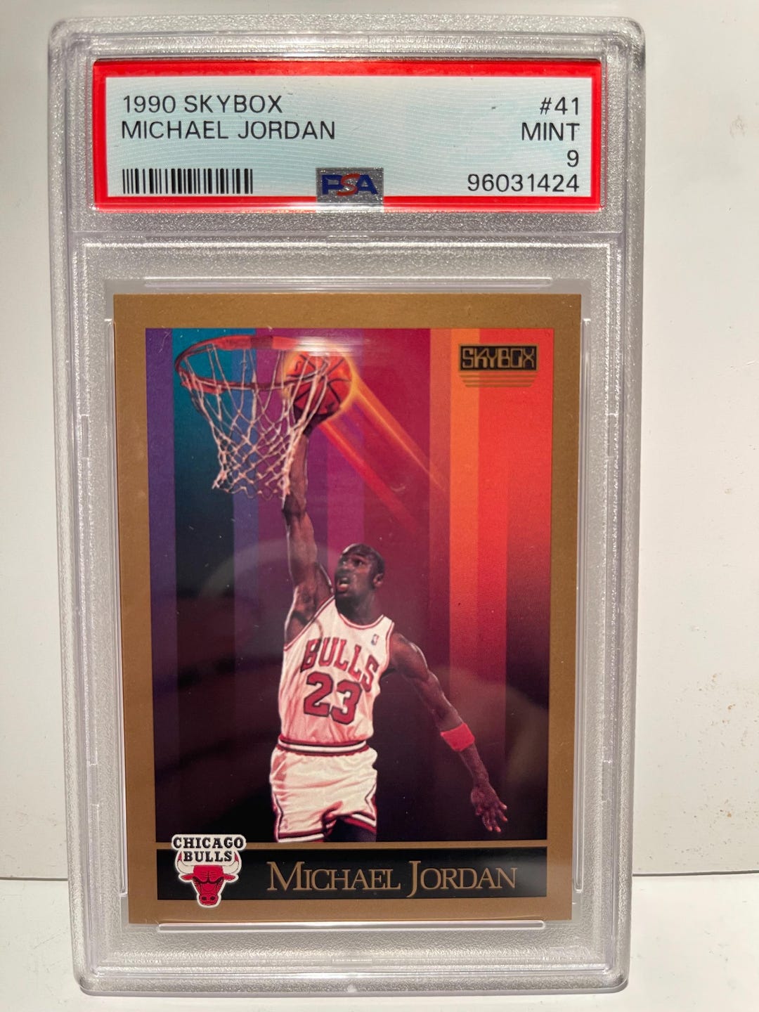 michael jordan skybox card 41