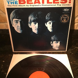 The Beatles &quot;Meet the Beatles&quot; Vinyl LP Record  Excellent Vinyl - Lennon McCartney Harrison - Free Shipping