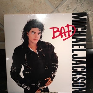 michael jackson bad album poster michael jackson bad album poster