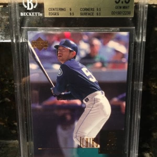 2001 Upper Deck Ichiro #271 Rookie Card Beckett 9.5 Seattle Legend