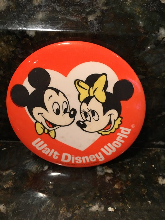 Vintage Mickey & Minnie Mouse Walt Disney World Pi