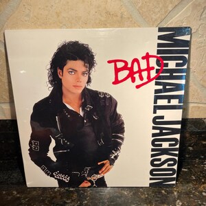 Michael Jackson Bad - 1987 Original Vintage Factory Sealed