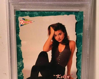 1994 Pacific Saved by the Bell: The College Years - Kelly Kapowski - PSA 9 MINT - Calificación en caja rara