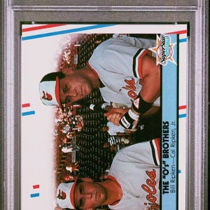 1988 Fleer &quot;The O&#39;s Brothers&quot; #640 PSA 10 Ripken Encased Graded