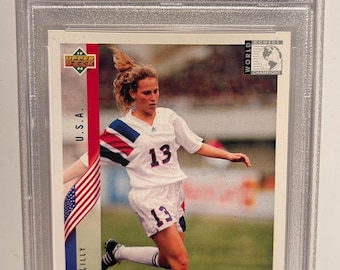 1994 アッパーデッキ ワールドカップ サッカー #273 クリスティン・リリー USWNT ルーキー RC PSA 9