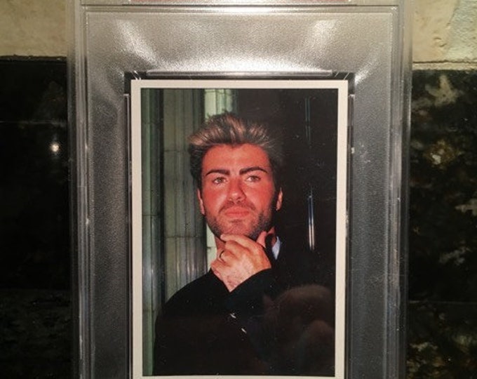 George Michael Panini Smash Hits Sticker 1988 Panini Rare - Graded 9 by ...