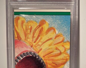 1986年 ガーベッジ・ペイル キッズ ステッカー ラリー・リップス PSA9