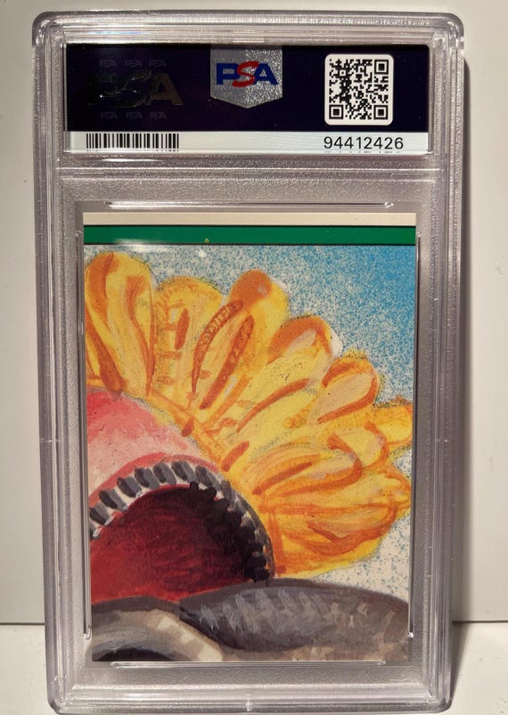 1986年 ガーベッジ・ペイル キッズ ステッカー ラリー・リップス PSA9