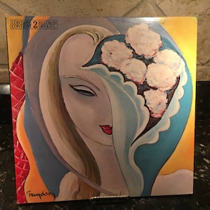 Derek and the Dominos, &quot;Layla&quot; Clapton Vintage 1970&#39;s LP Vinyl Double Record - Great Condition - Free S/H!