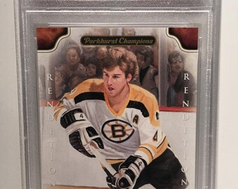 Bobby Orr, campeón de Parkhurst 2011, PSA 10 - Salón de la Fama de los Boston Bruins