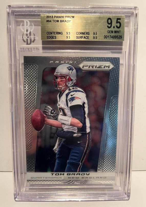 tom brady graded cards Slabbed and Graded 2020 Panini Tom Brady #135 Mosaic Card GEM MINT 10
