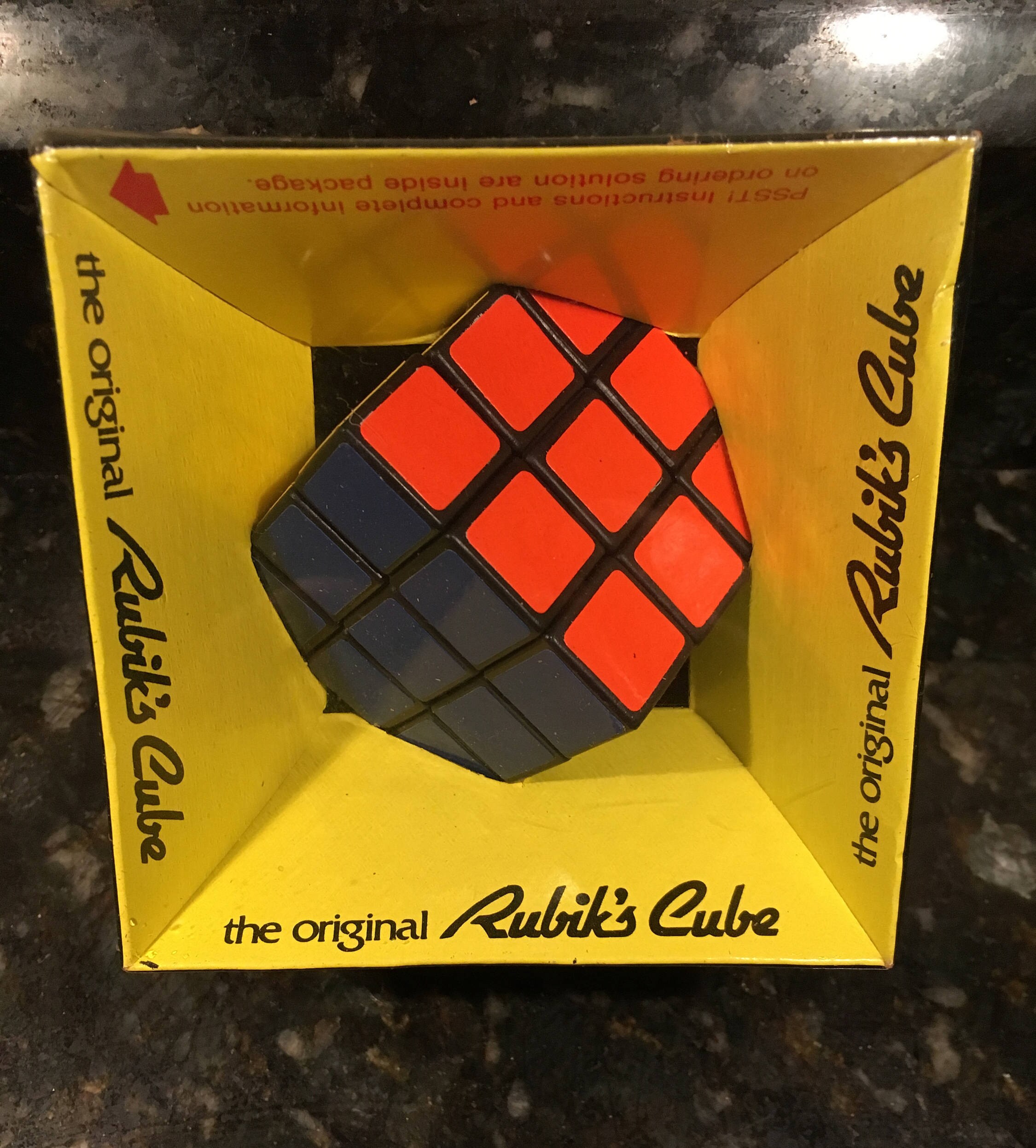 Vintage The Original Rubik's Cube From 1980 Ideal Etsy
