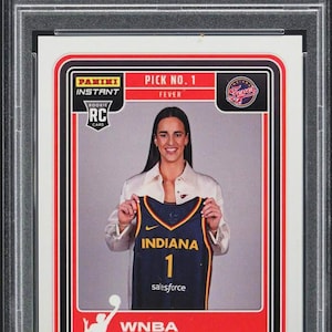 2024 Panini Instant WNBA Draft Night Caitlin Clark #DN1 PSA 9 MINT Indiana Fever - Graded Encased