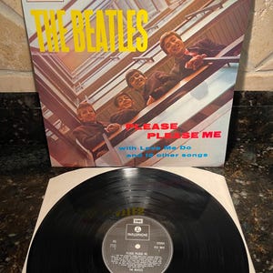 The Beatles - Please Please Me - Vintage LP Record - Excellent Condition - Lennon McCartney Harrison
