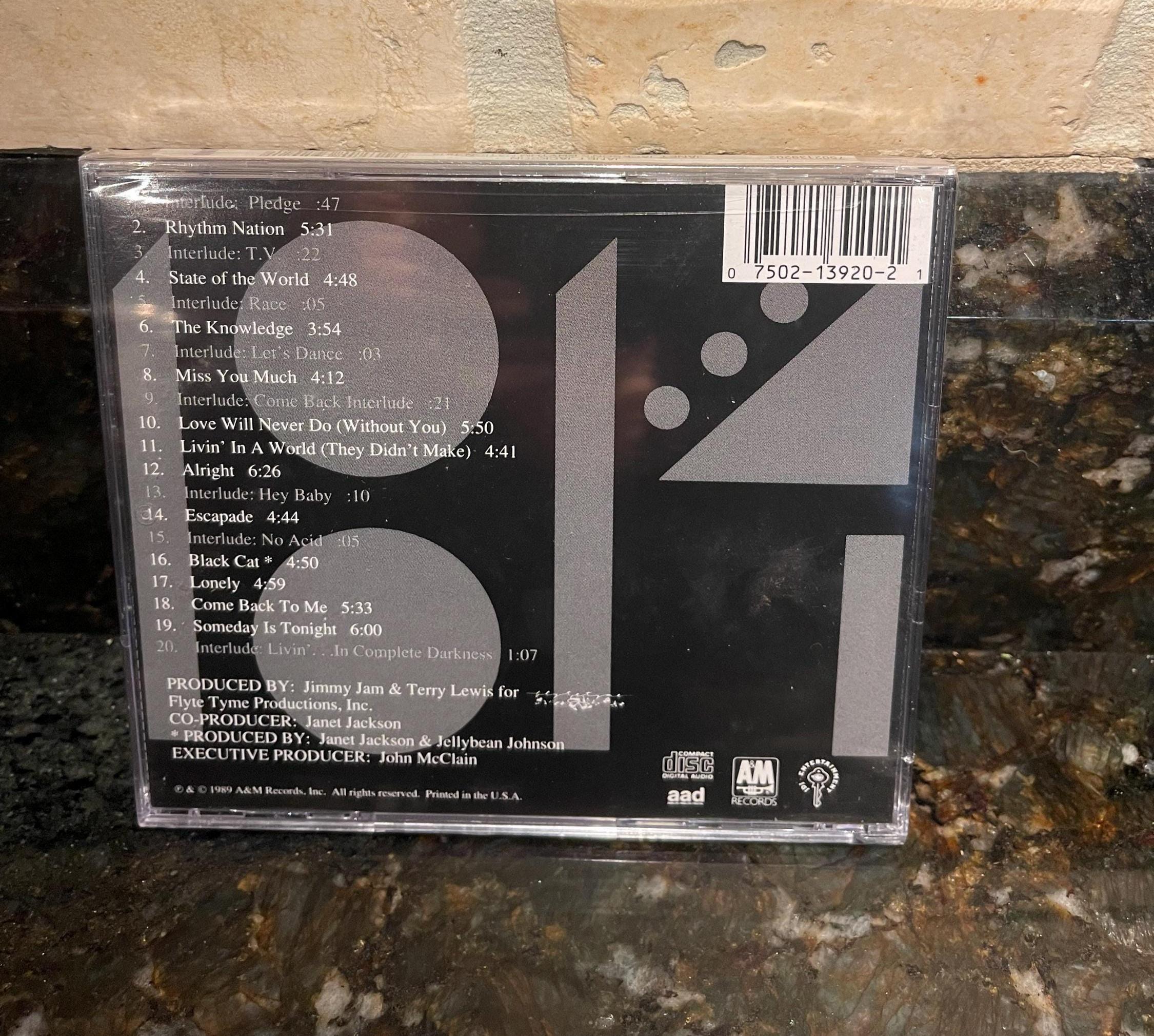Janet Jackson's Rhythm Nation 1814 - NEW Sealed CD - A&M Vintage
