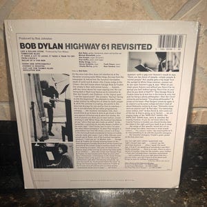 Bob Dylan "Highway 61 Revisited" LP Vinilo Vintage - En excelente estado, sin usar - ¡Envío gratis! imagen 4