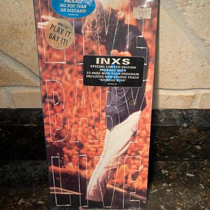 INXS Live Baby Live-  Sealed Rare 1990&#39;s CD Longbox