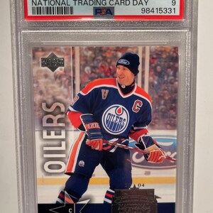 2004 Upper Deck National Trading Card Day Wayne Gretzky - Graded & Encased by PSA 9 - Mint!
