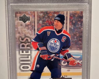 Día Nacional de Tarjetas Coleccionables Upper Deck 2004 Wayne Gretzky - Calificado y encapsulado por PSA 9 - ¡Mint!