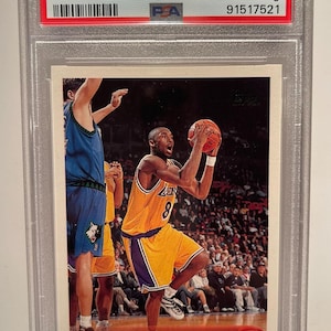 【NBA】Kobe Bryant 1996 Topps #138RC PSA9 1996 Topps Basketball #138 Kobe Bryant Rookie PSA 9 | eBay