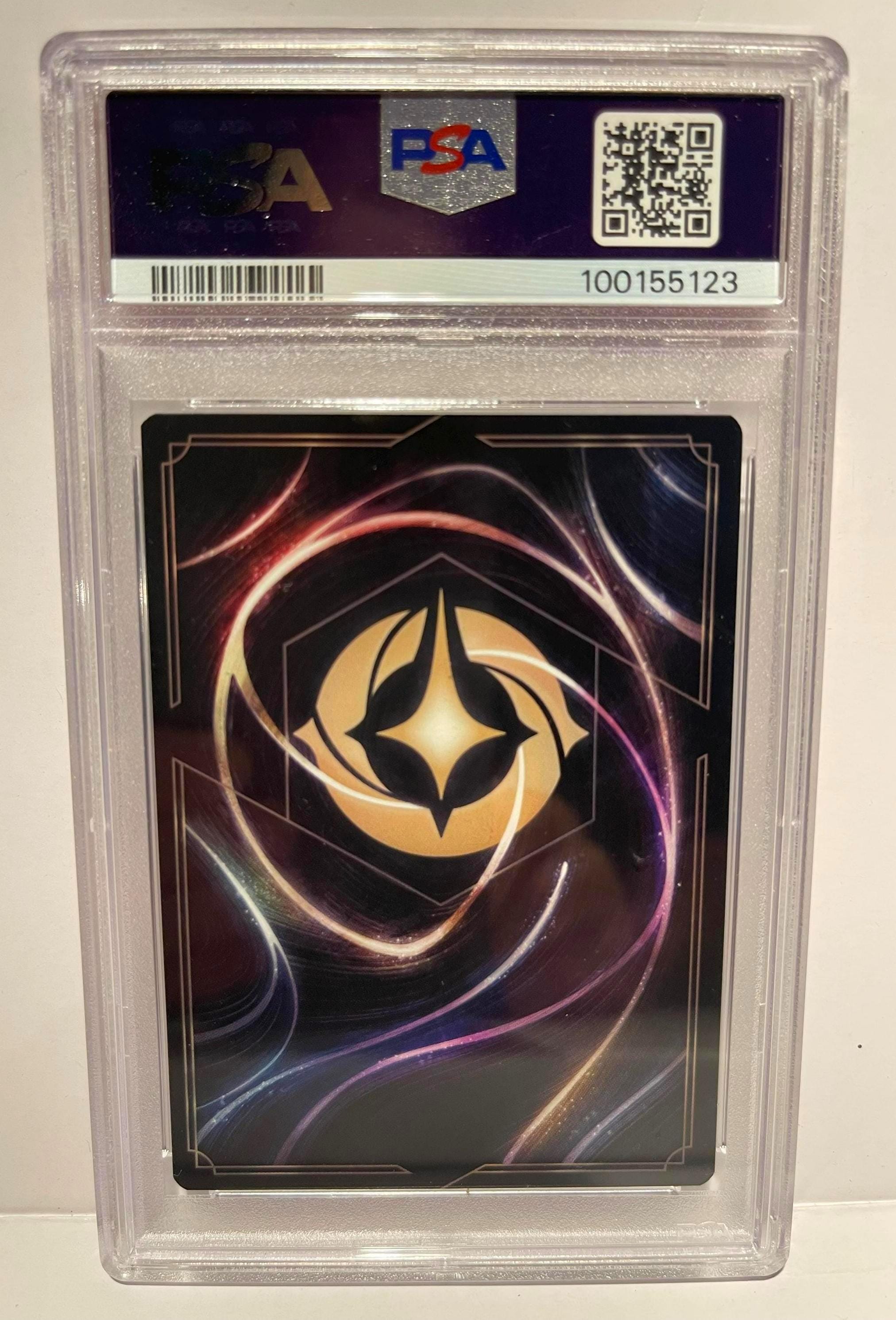 PSA10マレフィセント Foil PSA10】マレフィセント 怪物ドラゴン Foil【JA1】