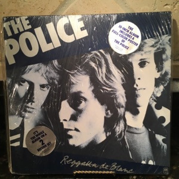 The Police Reggatta De Blanc Sealed Vinyl Records Lp 1979 USA 2 10" Hype Sticker Rare