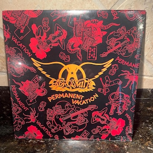 AeroskySmith Permanent erscheint - 1987 - Fabrik versiegelt / New Old Stock Vinyl - Ein Klassiker - Kostenloser Versand!