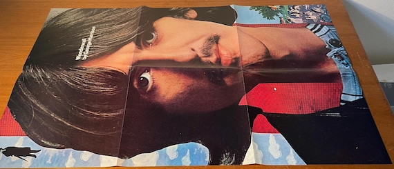 George Harrison Rare Large - Unhung & Unused 1970s Japanese