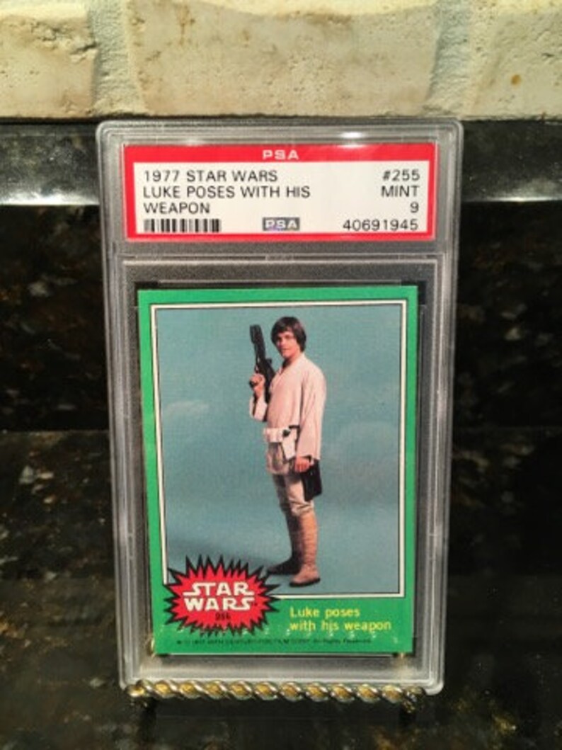 luke skywalker trading cards