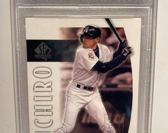 Ichiro 2002 SP Authentic #12 PSA 10 Gem Mint Graded Encased Mariners