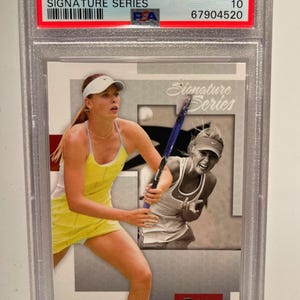 2005 Ace Authentic Signature Series #4 Maria Sharapova Rookie Card RC PSA 10 Graded Authenticated