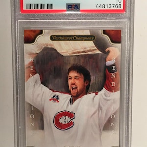 Patrick Roy 2011 Parkhurst Champions #136 - Hall of Fame - PSA 10 Gem Mint - Graded Encased