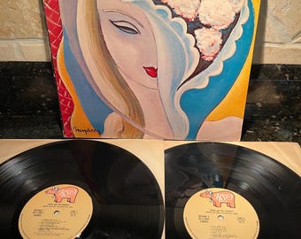 Derek and the Dominos, "Layla" Clapton Vintage 1970's LP Vinyl Double Record - Great Condition - Free S/H!