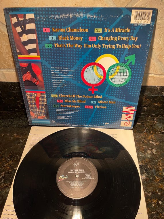 Boy George & Culture Club - Colour by Numbers - Original 1983
